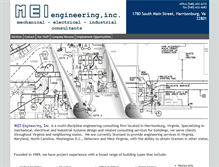 Tablet Screenshot of meiengineeringinc.com